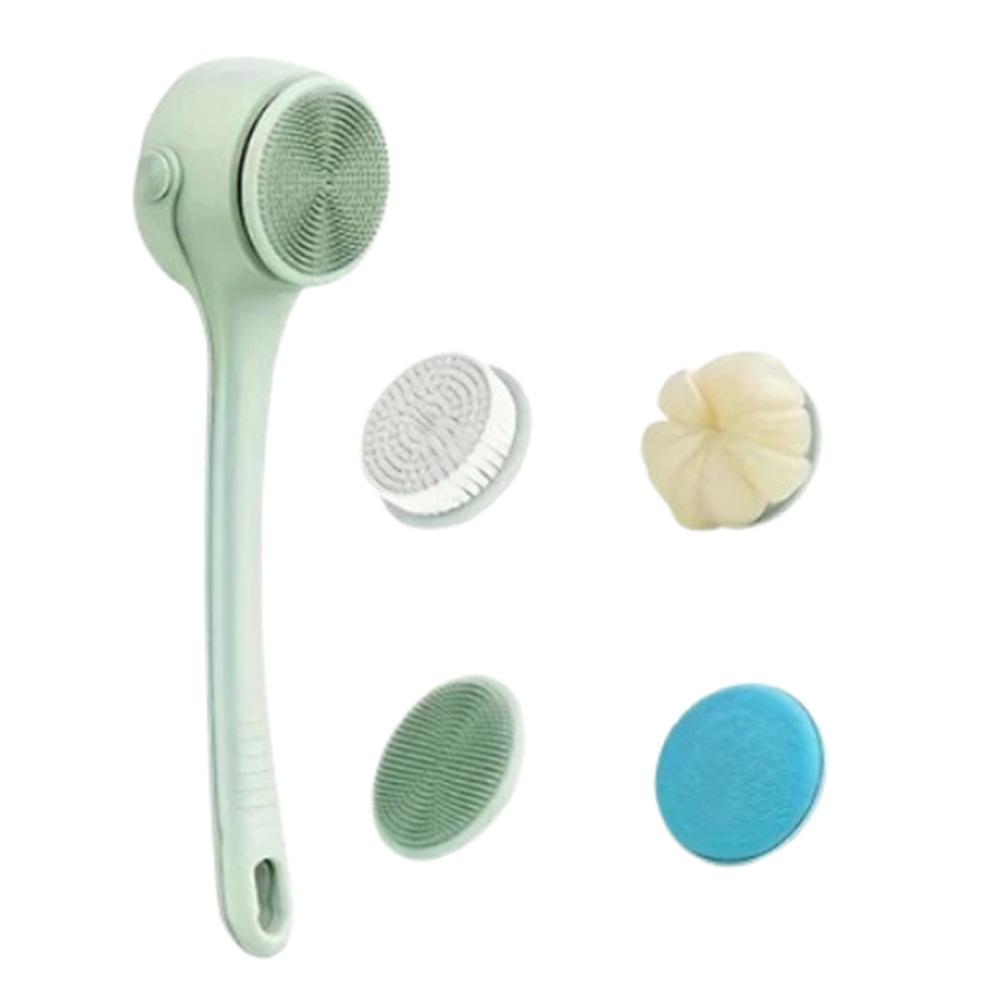 Deep Cleaning Double Handle Bath Brush Double Handle Long Handle Shower Brush  Home Commodity
