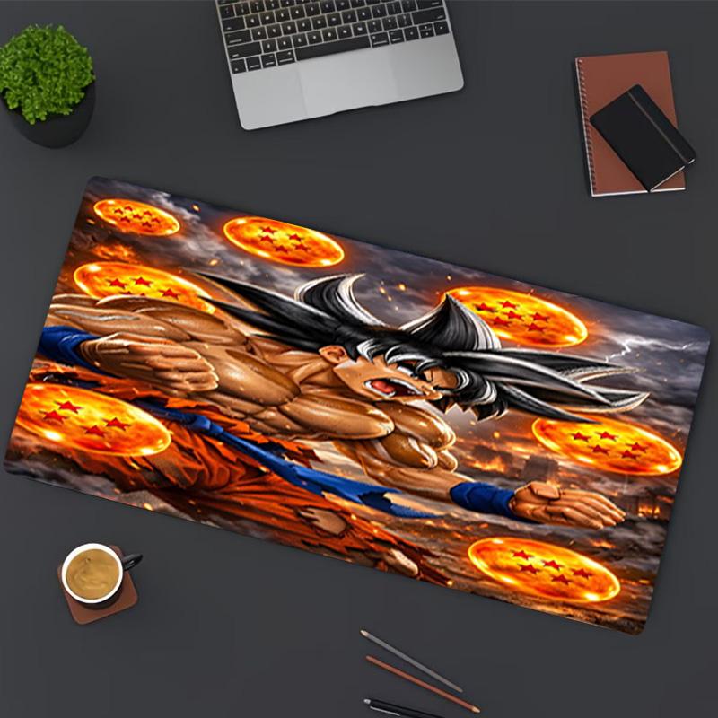 DRAGON BALL Print Mouse Pad, for Keyboard Pad Laptop PC Mat for Office Home Use, Desk Decor, Perfect Birthday Gift for Gamers