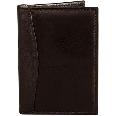 Chic Brown Leather Steinmeister Card Holder