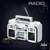 Adult Building Set, Classic Retro Series Radio Mini Blocks Building Blocks Toy Set, Home Decoration Best Gift for Adult, Teens 645PCS