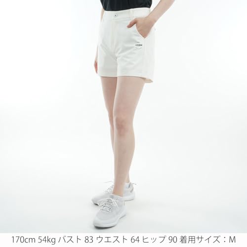 Admiral Golf 4-Way Twill Shorts, Women's, White, ADLA511