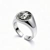 Adjustable Vintage Buddha Face Ring In Copper Ethnic Tibetan Style Unisex Finger Men Women