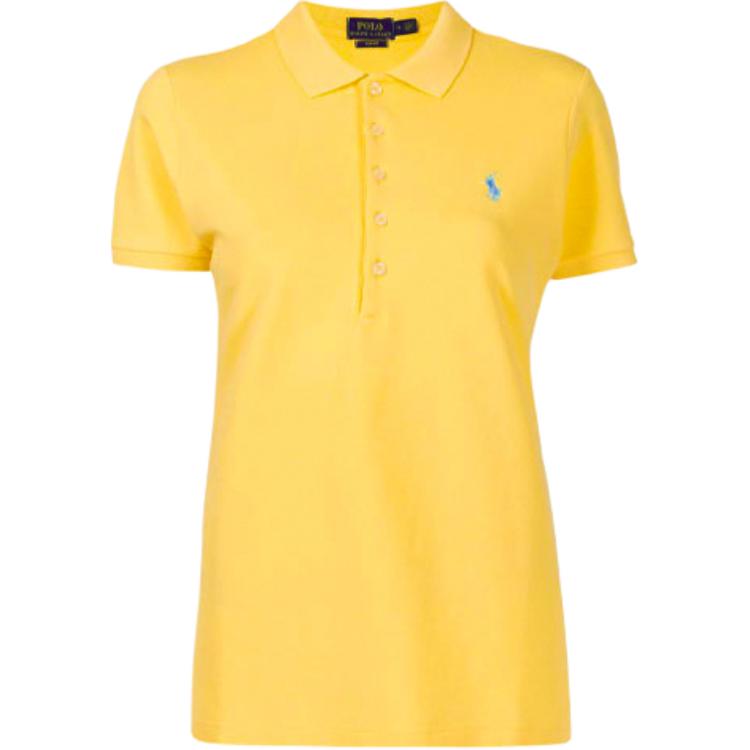 

Polo Ralph Lauren Приталенная футболка-поло с коротким рукавом Женские топы 211870237027 XS