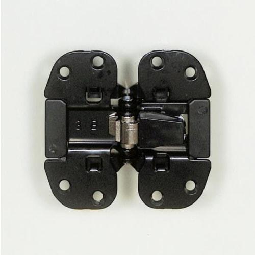 Generic Closet Folding Door Center Hinge, MDV403-nkg, Set of 3, Metal, Includes 24 Mounting Screws