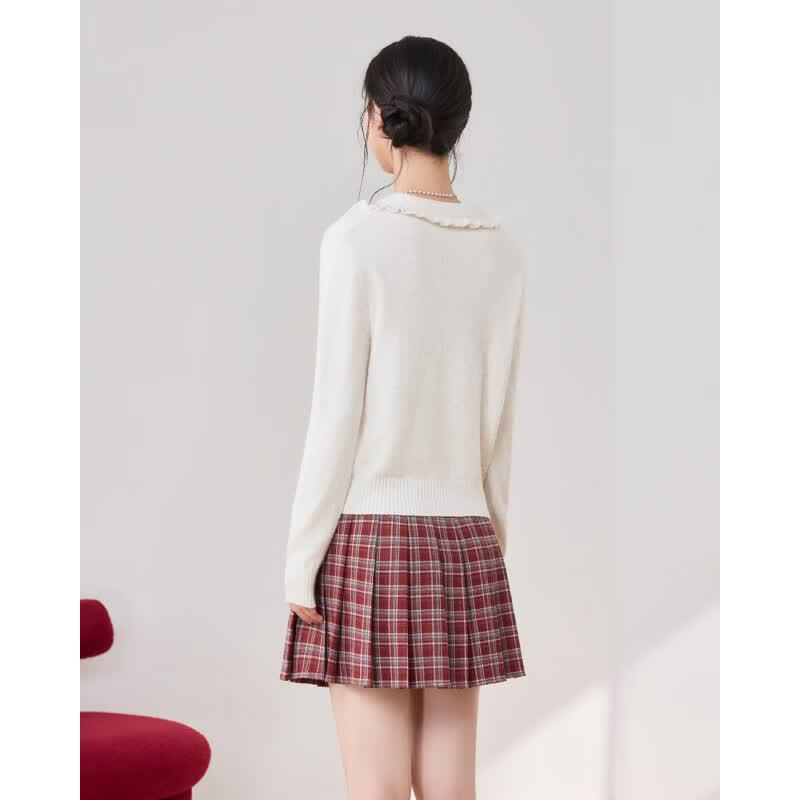 IEF Women's Korean Style Knit Sweater
