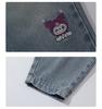 Kuromi Girls' Loose Fit Jeans, Spring/Autumn 2025 Fashionable Style