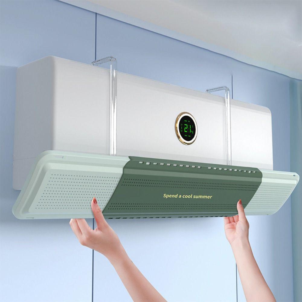 Anti Direct Blowing Air Conditioner Windshield Adjustable Scalable Air Guide Plate Room