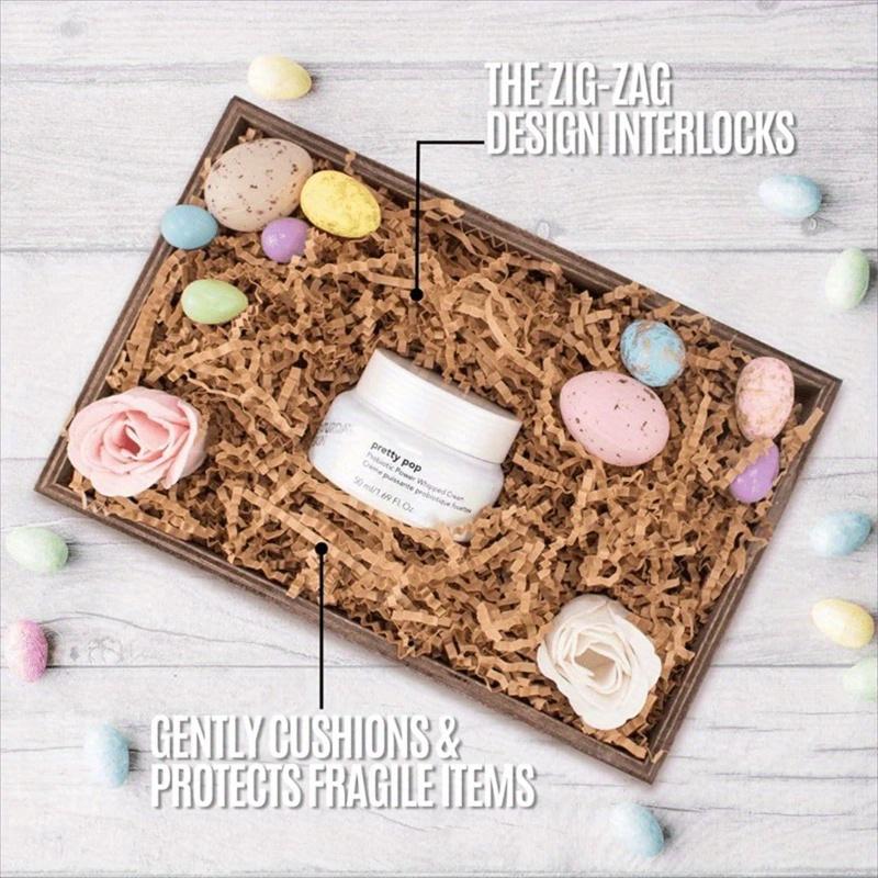 50g/100g/1Pck Mehrfarbiges Knüllpapier Geschenkbox-Füllmaterial Hochzeit Geburtstagsfeier Dekoration Knitterpapier Verpackung Geschenk Schnipselpapier, Weihnachten