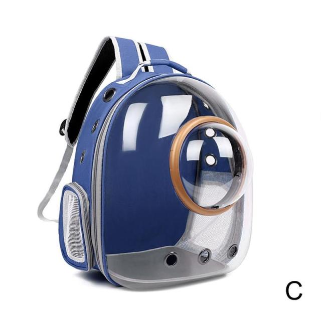 Backpack Portable Pet Astronaut Space Capsule Transparent Bag For Puppy Transportation Cage Accessori S7t2