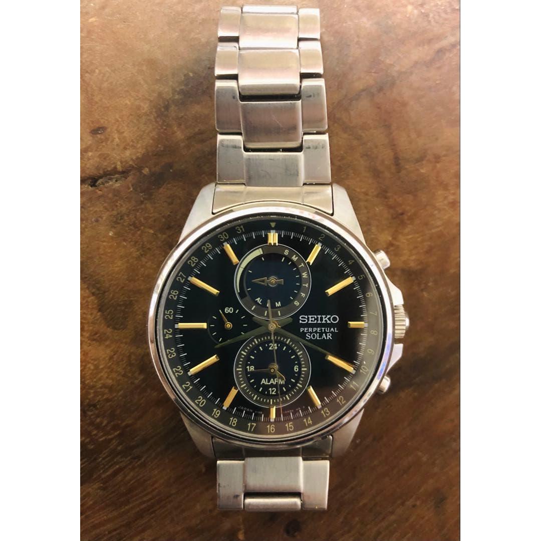 [SEIKO] Seiko PERPETUAL SOLAR watch