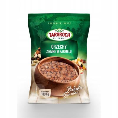 Caramel Peanuts 1000g Targroch Peanuts