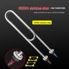 Double U-Shaped Electric Heating Tube