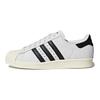 adidas Originals Superstar 80s Baskets Basses Confortables Baskets Femme Gris Noir CQ2512