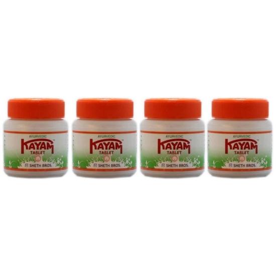 

Sheth Kayam Tablet 30 (Pack of 4), White