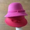 Korean Style Winter Woolen Hat Warm Fleece Vintage Fedora Cap Retro Cloche Cap  Casual Party