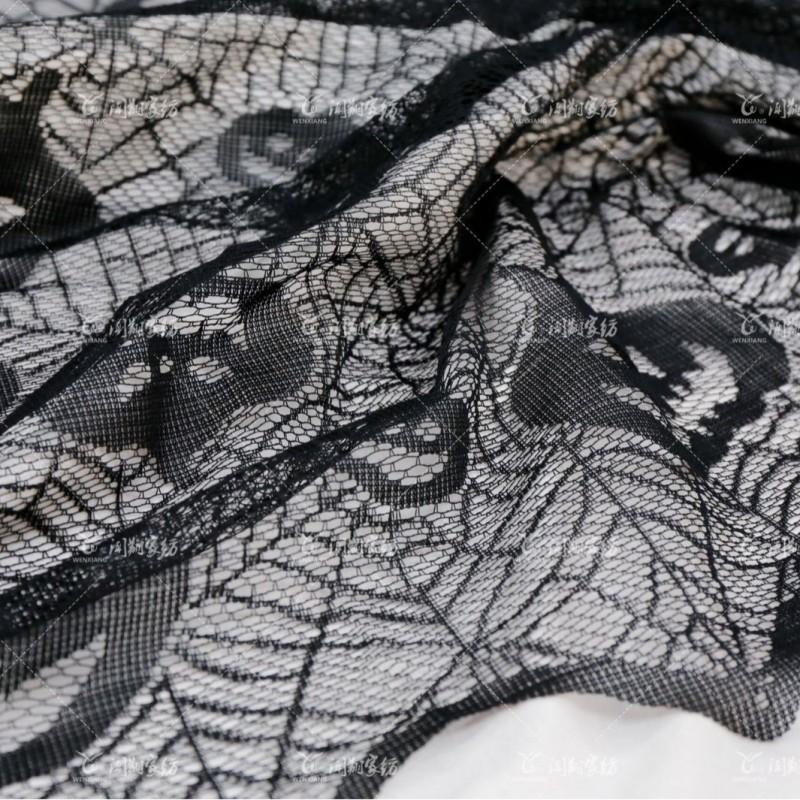 Halloween Lace Tablecloth With Pumpkin Skull Black Rectangular Decorative Table Cover Party Dining