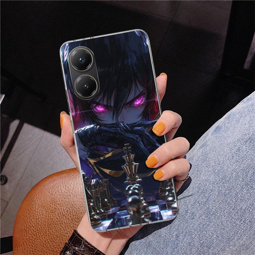 Code Geass Anime Phone Case For Xiaomi Poco X7 X6 X5 Pro F7 Ultra Redmi 15C 15 13C 13 12C 12 10 10A 10C 9 9A 9C 9T Cover Poco X7