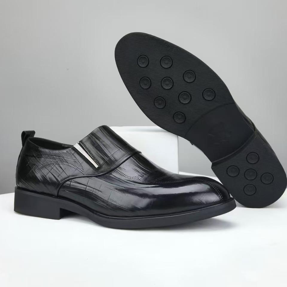 Мужские кожаные туфли — фото 6