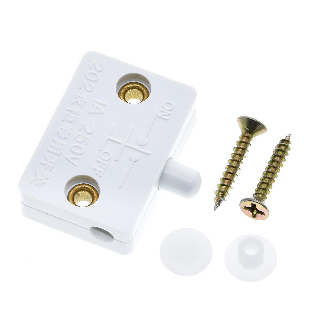 Closet Cabinet Light Switch Automatic Reset Switch Household Cabinet Door Control Switch Wardrobe Light Switch for Electronic