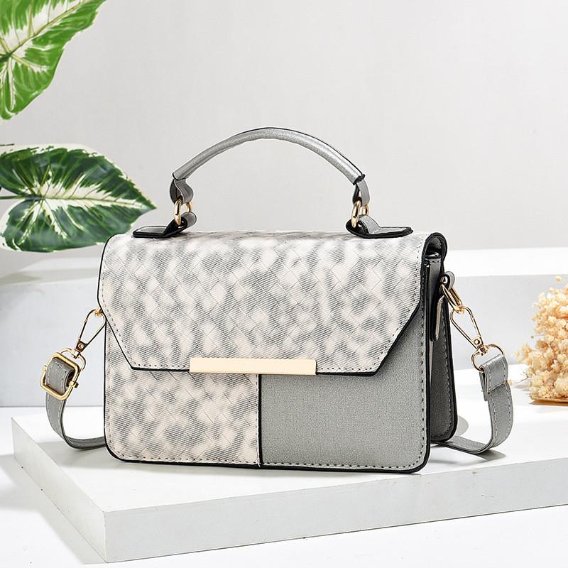 Trendy Pu Small Square Crossbody Bag Versatile Shoulder Handbag For Commuting