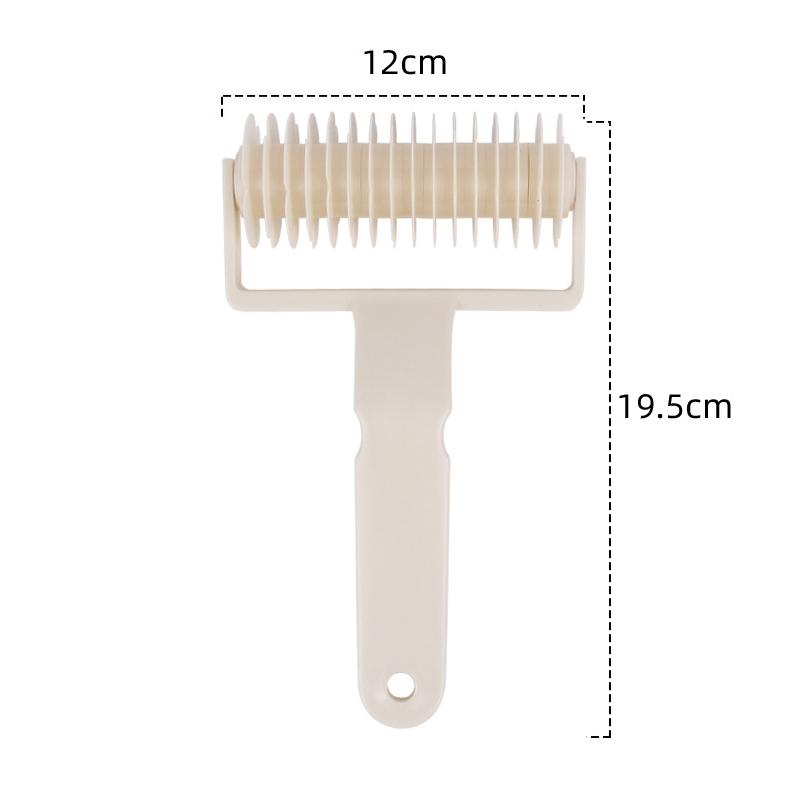Plastic Lattice Roller Cutter Dough Cutter Pizza Dough Docker Cookie Pie Pizza Pastry Lattice Roller Cutter Bread Hole Punch