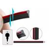 5m Carbon Fiber Style Car Interior Door Gap Panel Edge Moulding ert Strip SU
