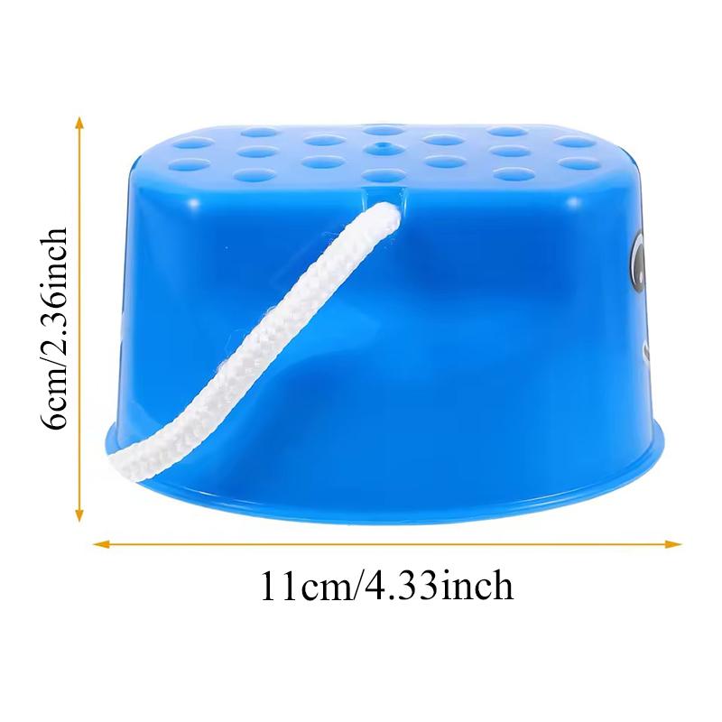 2Pc Colorful Smile Face Stilt Balance Training Walk Steppers Parent-Child Outdoor Exercise Educational Interactive Activity Prop ZYF