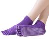 Fahion Damen Slip-Finger-getrennte Yoga-Socken, Sport-Ballett-Tanzsocken