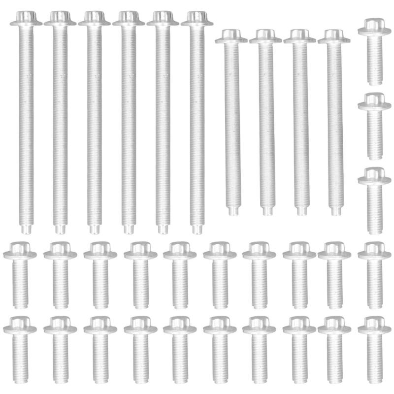 33pcs Car Engine Oil Pan Bolt 1132210959 11130392549 for E88 E90 E91 E92 F23 Metal Car Bolt Automotive Accessories