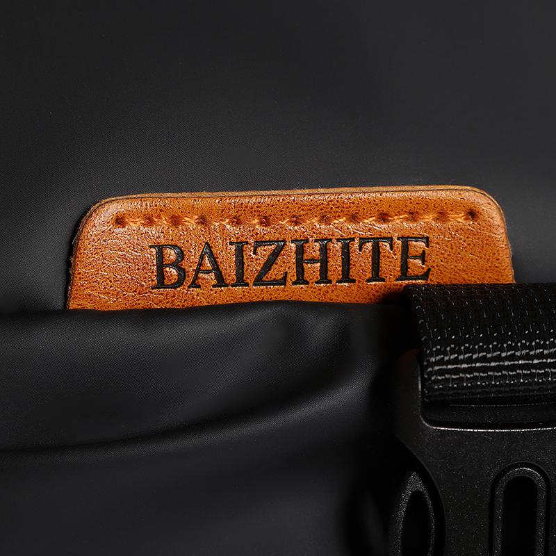 New Men's Simple Messenger Bag, Fashionable One-shoulder Men's Bag, Large-capacity Anti-splashing Messenger Bag, Business Briefcase.