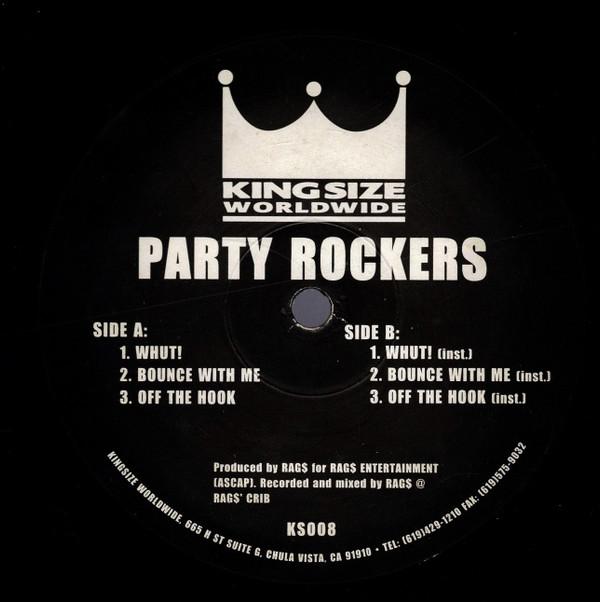 

12inch Record DJ RAGS - Party Rockers KS008 Kingsize Record US Rap & Hip-Hop/R&B Used