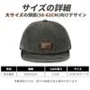 Clape Plus Size Denim Cap with Short Soft and Perfect for and Baseball Men's Brim, Adjustable, Outdoors, Fishing, (Light Gray, J-BSAD2516) [Used]