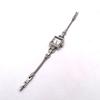 Used Extremely Good Condition H312910 Lady Hamilton Watch White Shell Ladies