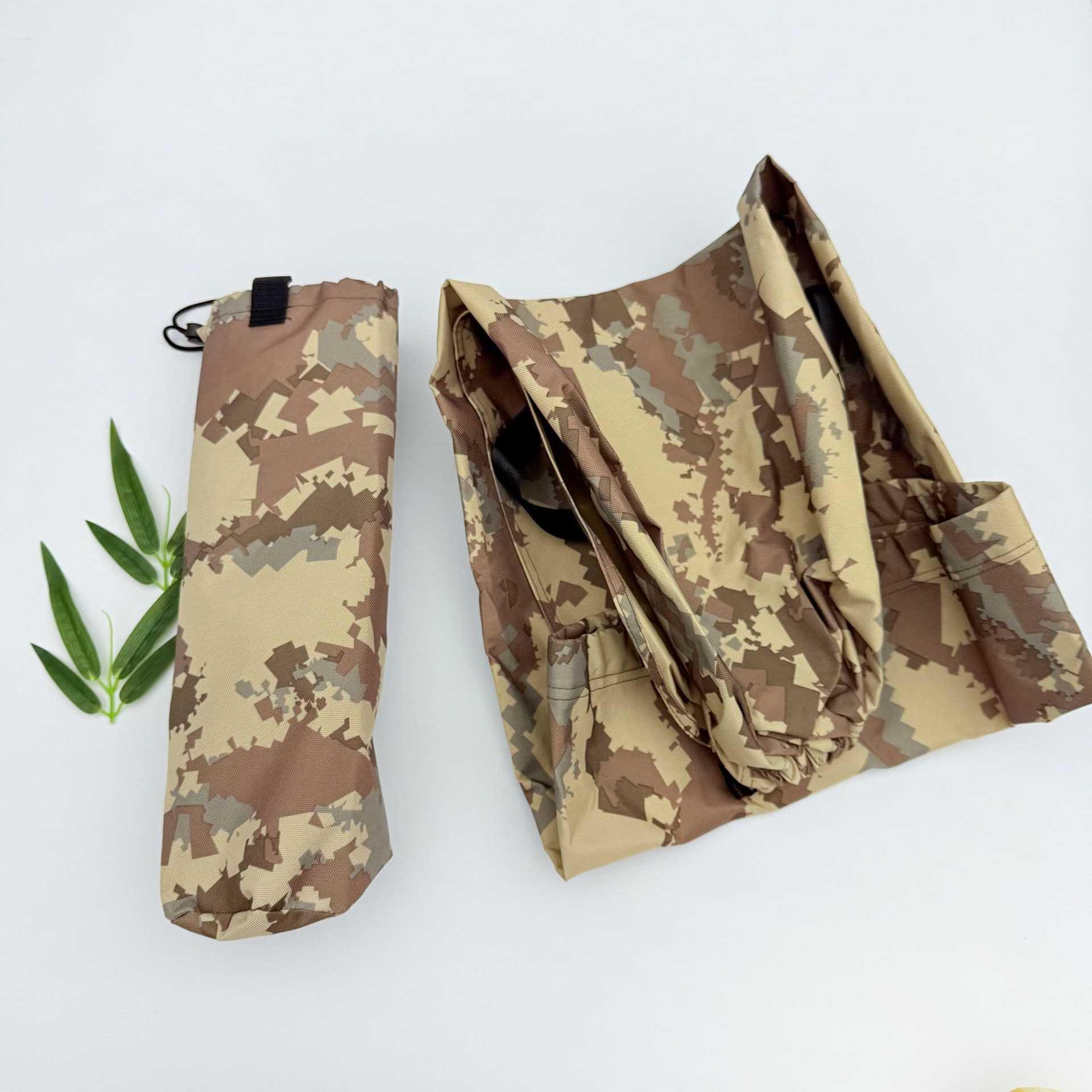 Camouflage Portable Tree Hammock Chair: Lightweight Camping & Hunting Seat