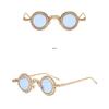 Durability Round Metal Sunglasses with Scratch Resistant Lenses Baby Sunglasses Accessories for Day Wear