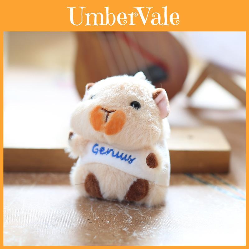 Meerschweinchen Plüsch Schlüsselanhänger Stofftier Rucksack Anhänger Mit PP Baumwolle Für Kinder Jugendliche 12cm Niedliches Geschenk