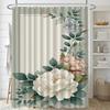 Halloween Ghosts Washable Dirt-Resistant Shower Curtain Shower Head Waterproof Polyester Bath Curtain For Home Decor Accessories