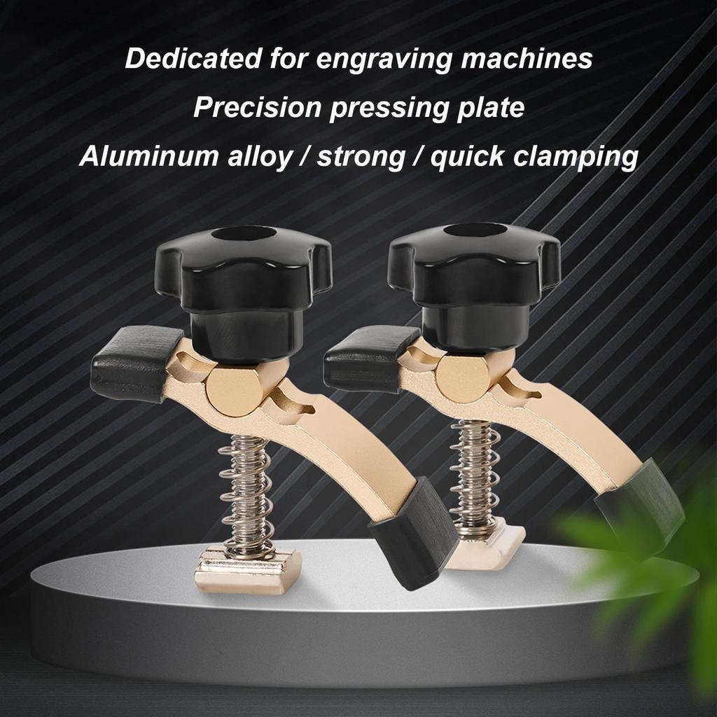 Engraving Machine Clamps Aluminum Alloy Clamp Engraving Machine Fastening Jigs For Drill Presses Table Saws Milling CNC Acrylic