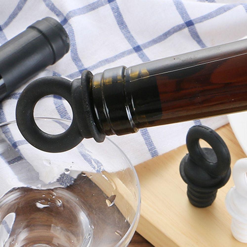 Zátka na láhev pro uchování čerstvosti Silikonová vinná zátka Nový uzávěr na láhve