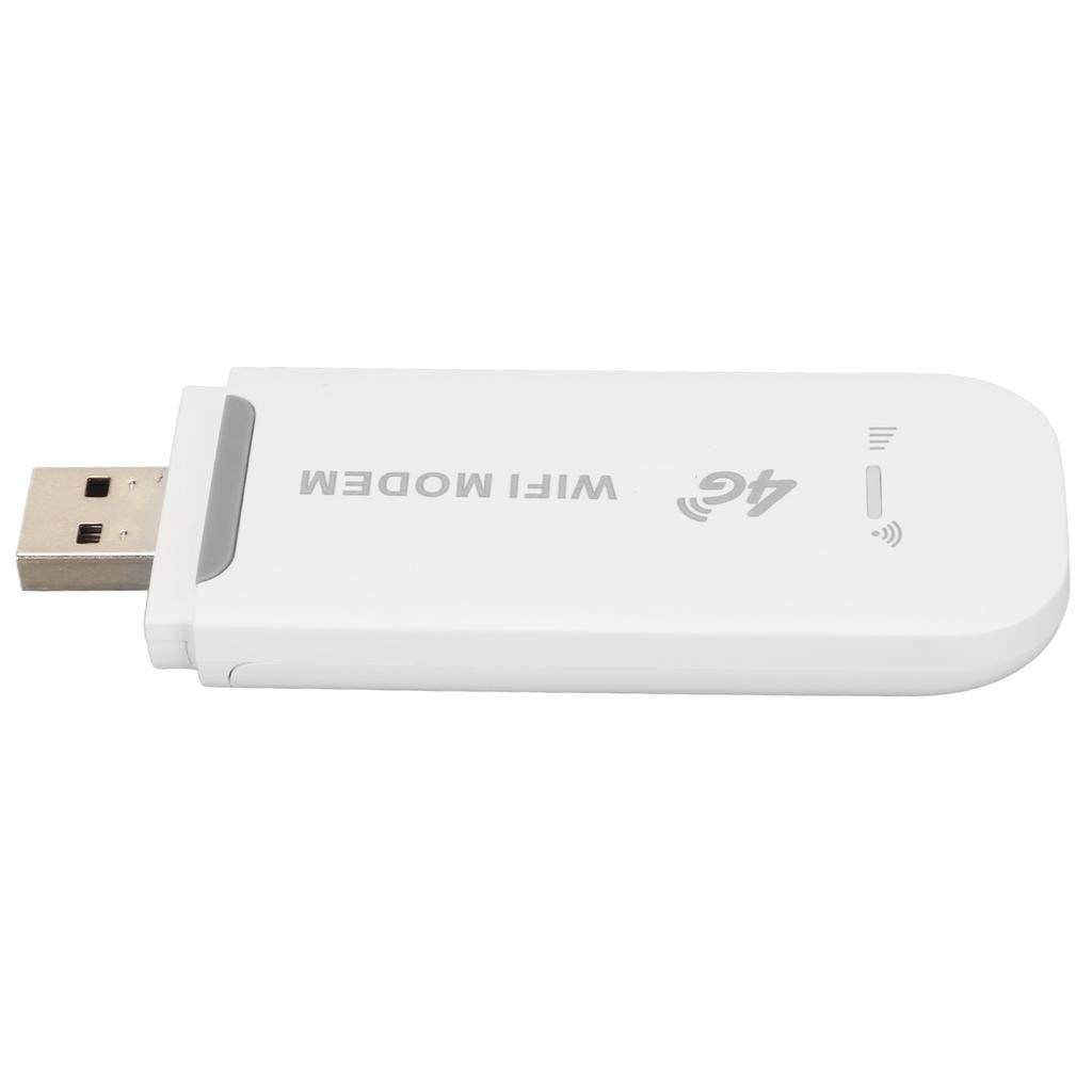 4G LTE Wireless Router 150Mbps Support 10 Users USB Interface Portable WiFi Modem for Tablet Laptop White
