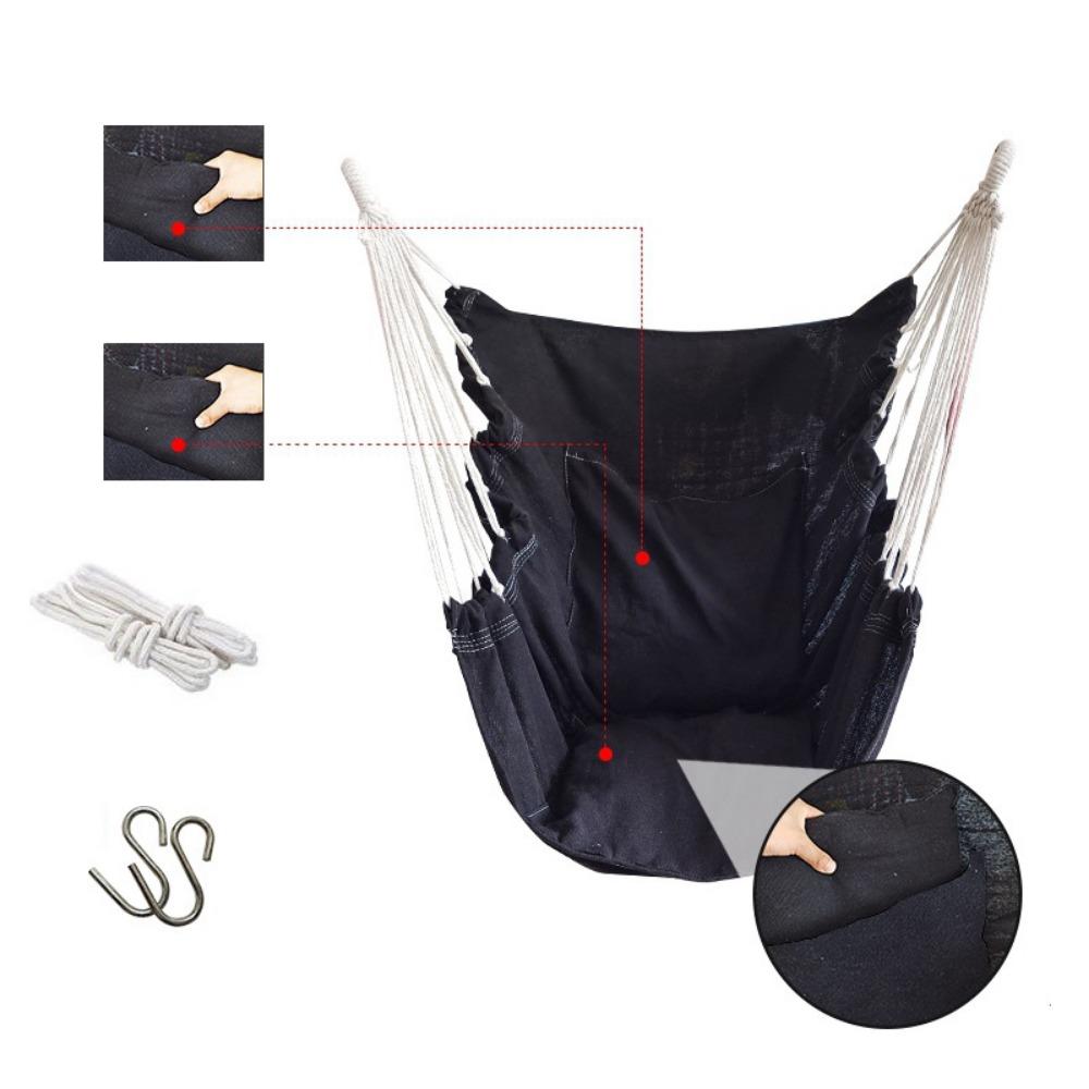 Thicken Dormitory Hammock Chair Comfortable Garden Swing Seat Garden Swing Chair  Outdoor Furniture