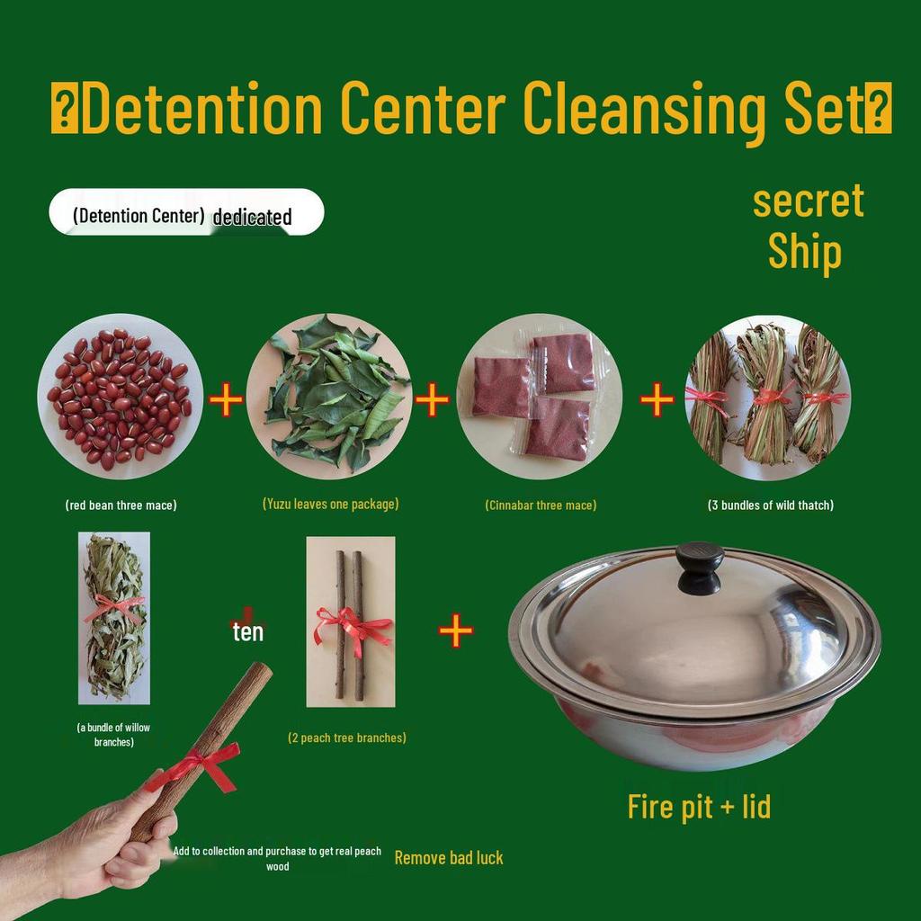 Luck-Cleansing Set: Lemongrass, Pomelo, Willow & Peach for Home & Wedding