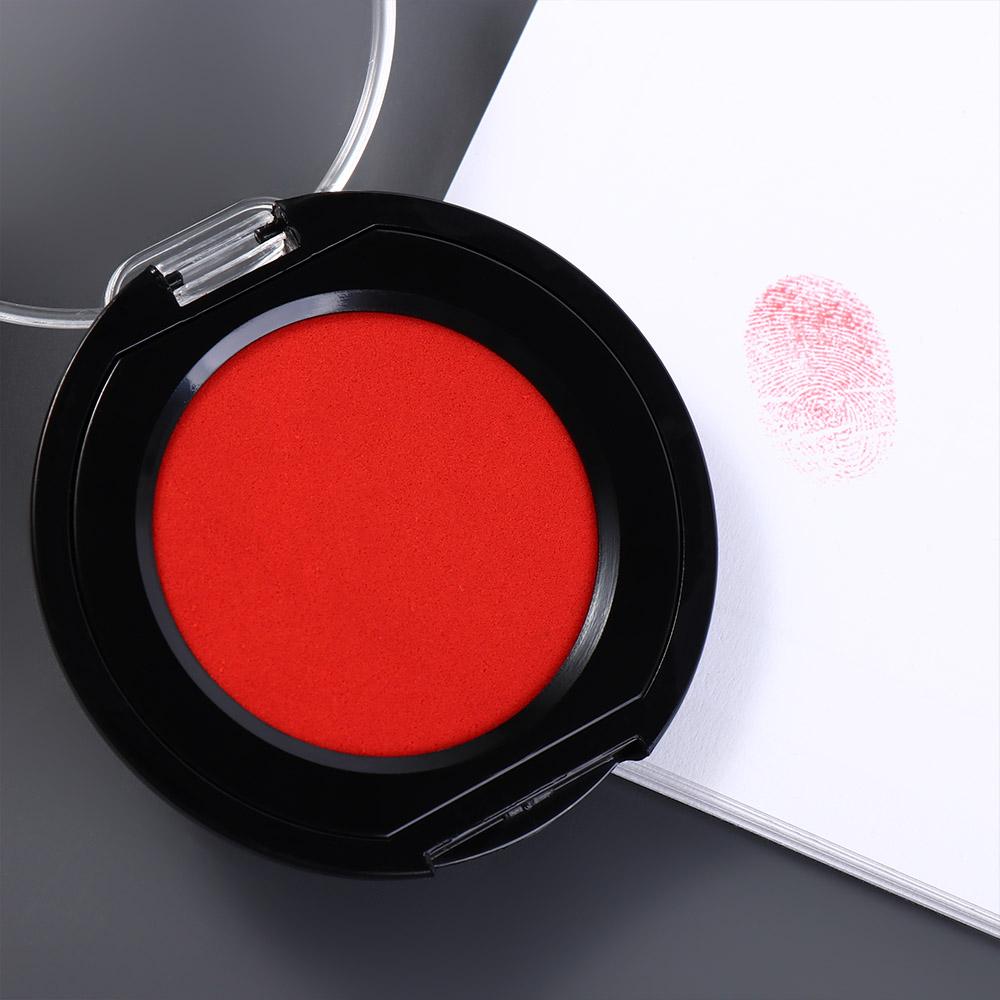 Red Blue Black Thumbprint Ink Pad Quick-drying Signing Inkpad Mini Fingerprint Ink Pad Business