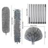 New Multifunctional Microfibre Brush Gap MopTelescopic Washable Duster Long Extendable for Spider Web Remover Dust Cleaning