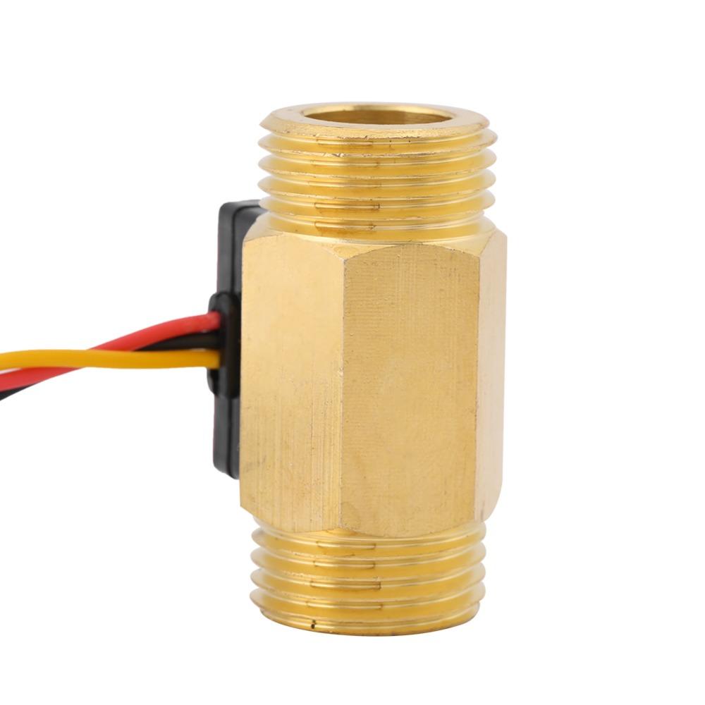 1-25L/min Flowmeter Magnetic Flow Switch Durable Hall Effect Sensor  Industrial
