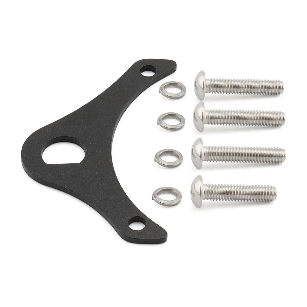For Harley Big Twin Sportster XL883 XL1200 Twin Cam with CV Carburetor Motorcycle Custom Choke Cable Mount Holder Bracket Black
