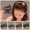 Pentagram Star Rhinestone Star Hair Comb Teeth Extra Hair Holder Sweet Broken Hair Comb  Lady