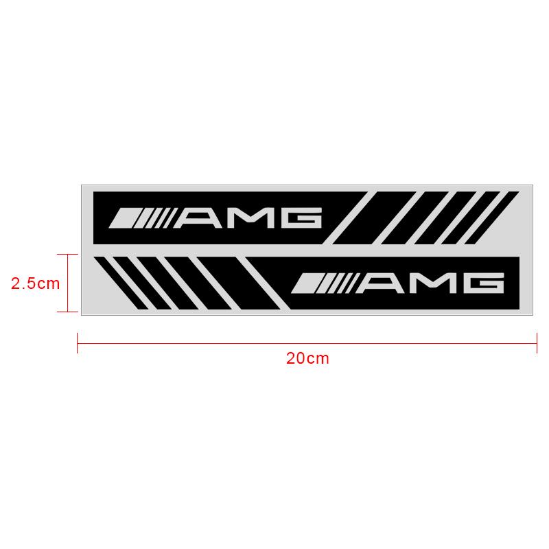 Car Rearview Mirror Sticker Auto Side Body Stripe Decal Decoration For Mercedes Benz AMG GLC GLE CLA W204 W205 W203 W211 W212 W213