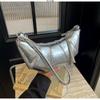 Bolsa Transversal Casual Simples de Croissant de Nicho para Mulheres, para o Deslocamento Diário