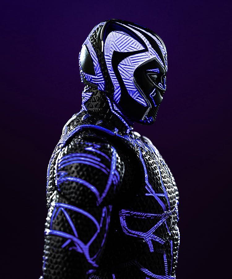 Threezero DLX Marvel The Infinity Saga Black Panther Energy Scale ABS PVC POM Zinc Alloy Other Metal Painted Action Figure Studios' [Kinetic Charged]